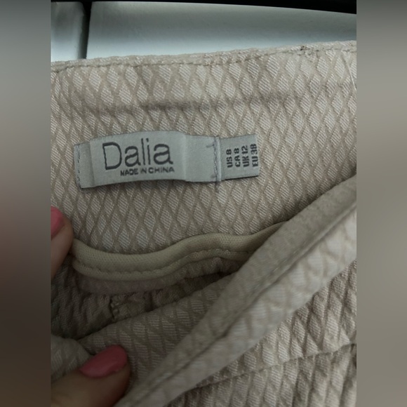 Beige ponte pants - Picture 3 of 3